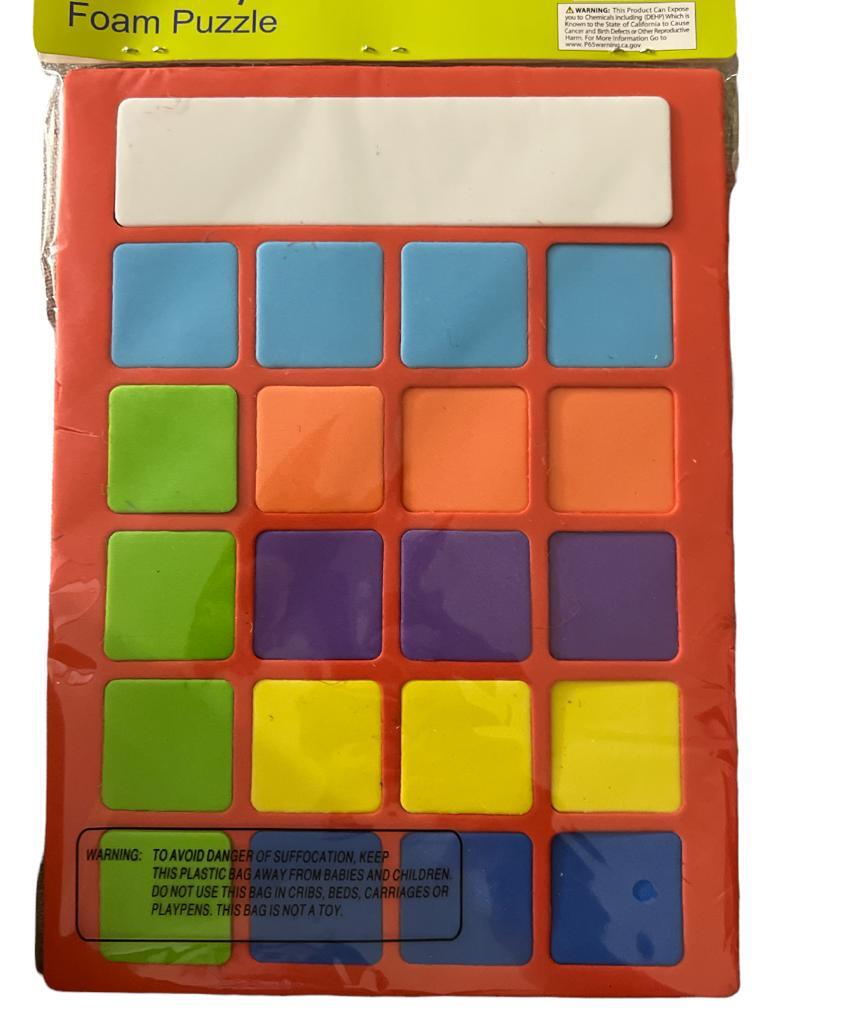 Mini Foam Puzzle for Kids Toddlers +3
