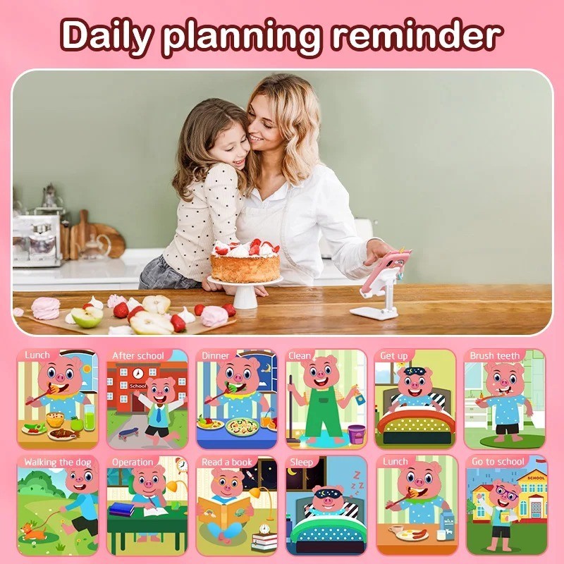Kids Smart Phone Toys Unicorn Girls Ages 3-7 Dual Camera Toddler Children Phone