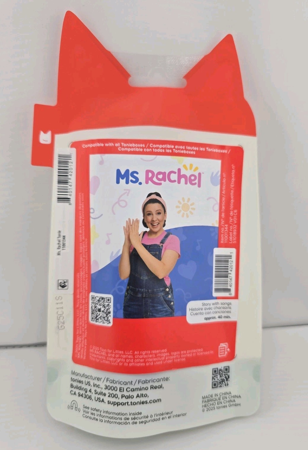 Ms. Rachel Official Tonies Electronic Storybook