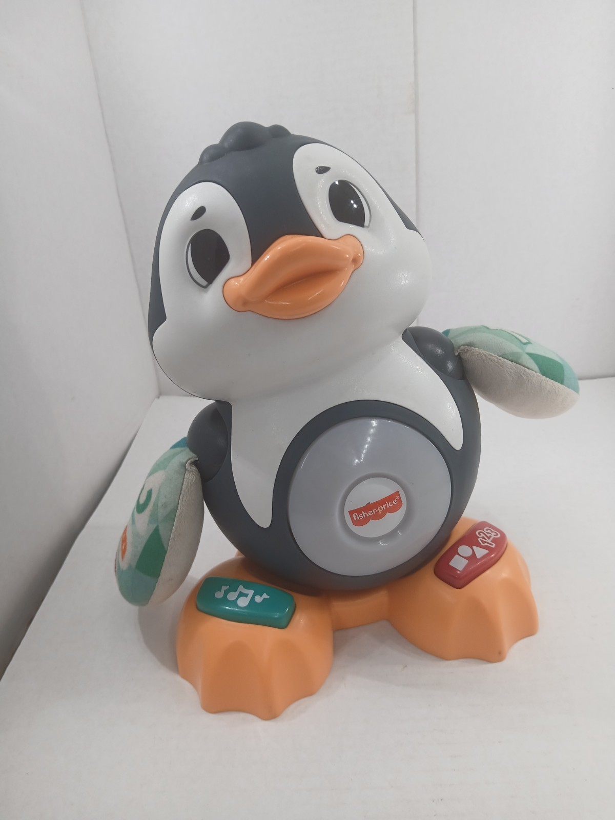 Fisher-Price Linkimals Cool Beats Penguin Learning Toy Interactive Music Works