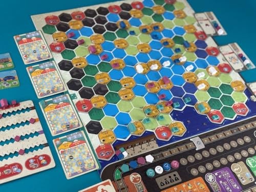 Arclight Railway Boom Board Game 2-4P 60-120 Min 14+ English, Japanese FS JP