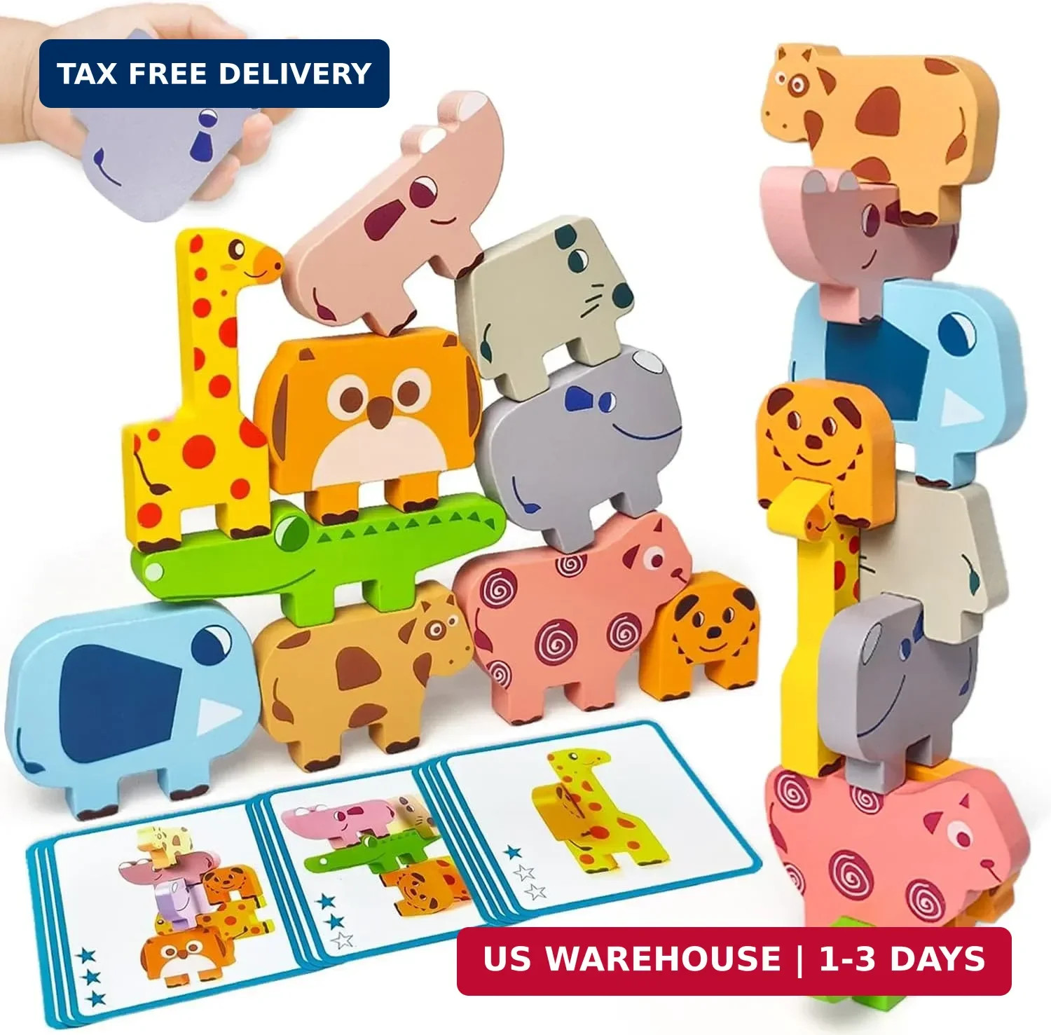Vaiheng Toys for Toddlers 1-3, Montessori Toys for 1 2 3 4 Year Old Boys & Girls