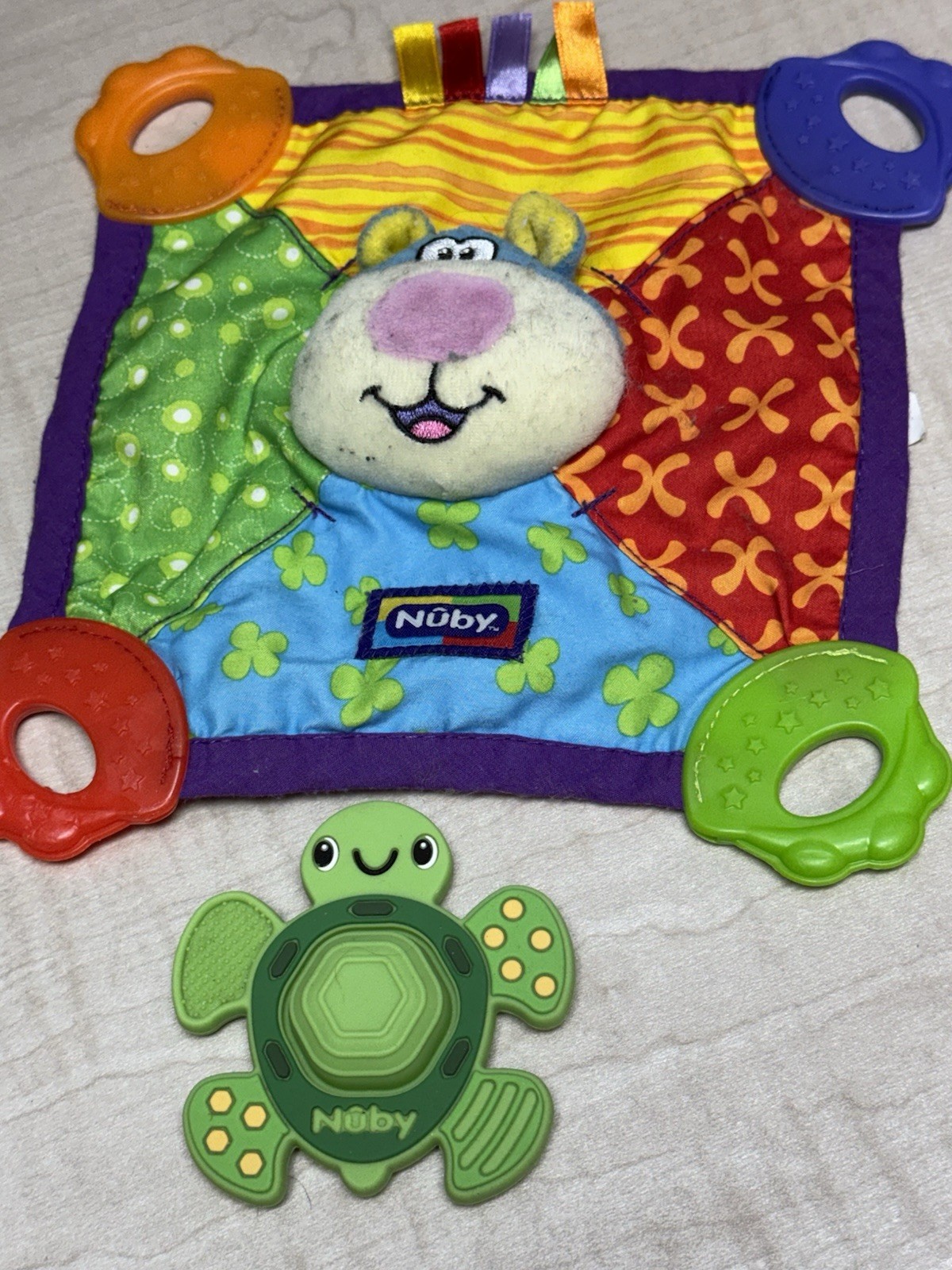 Large Baby/Toddler Toy Lot Stroller Car Seat Sensory Nüby Fisher Price