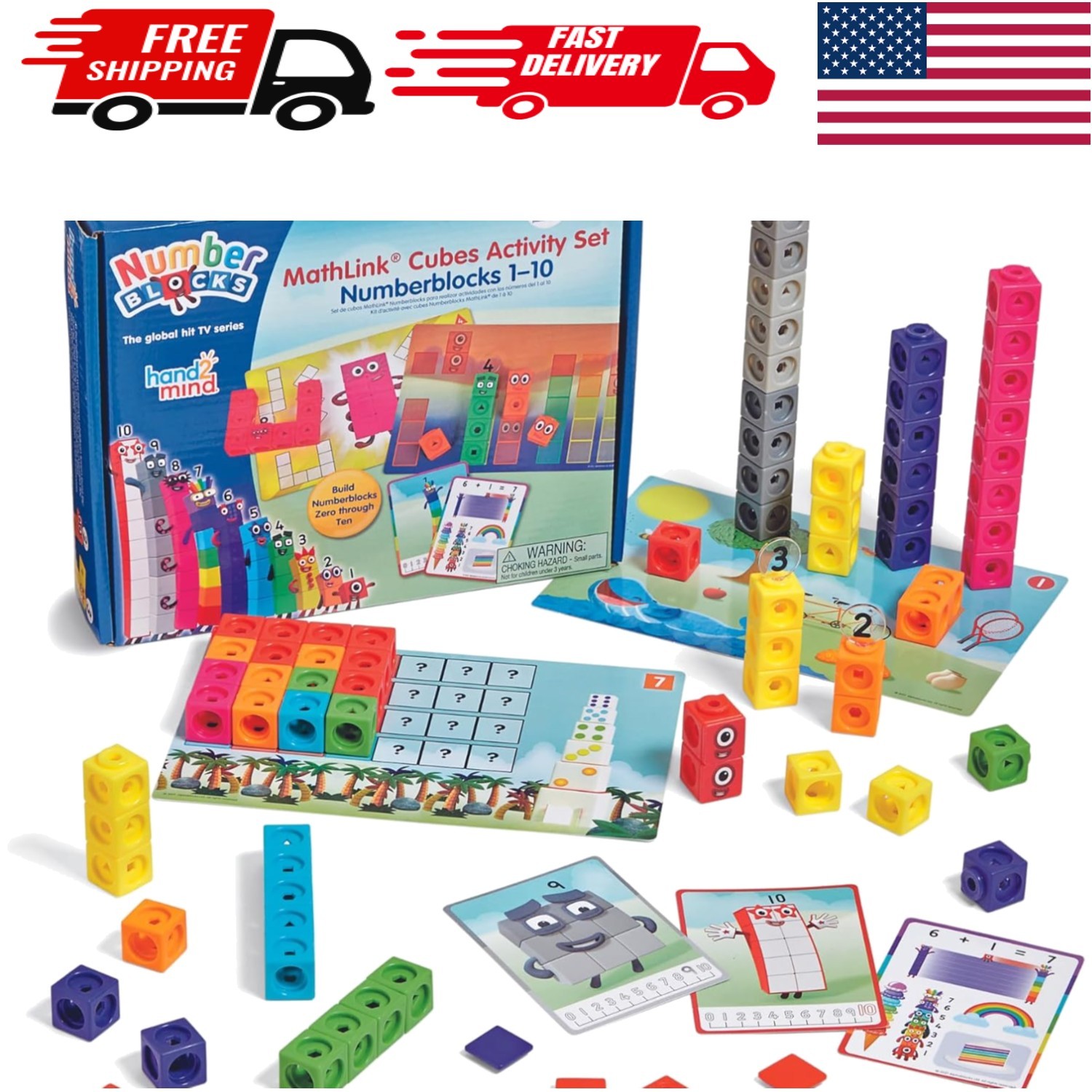 Engaging MathLink Numberblocks Activity Set for Preschool Learning – Non-Toxic