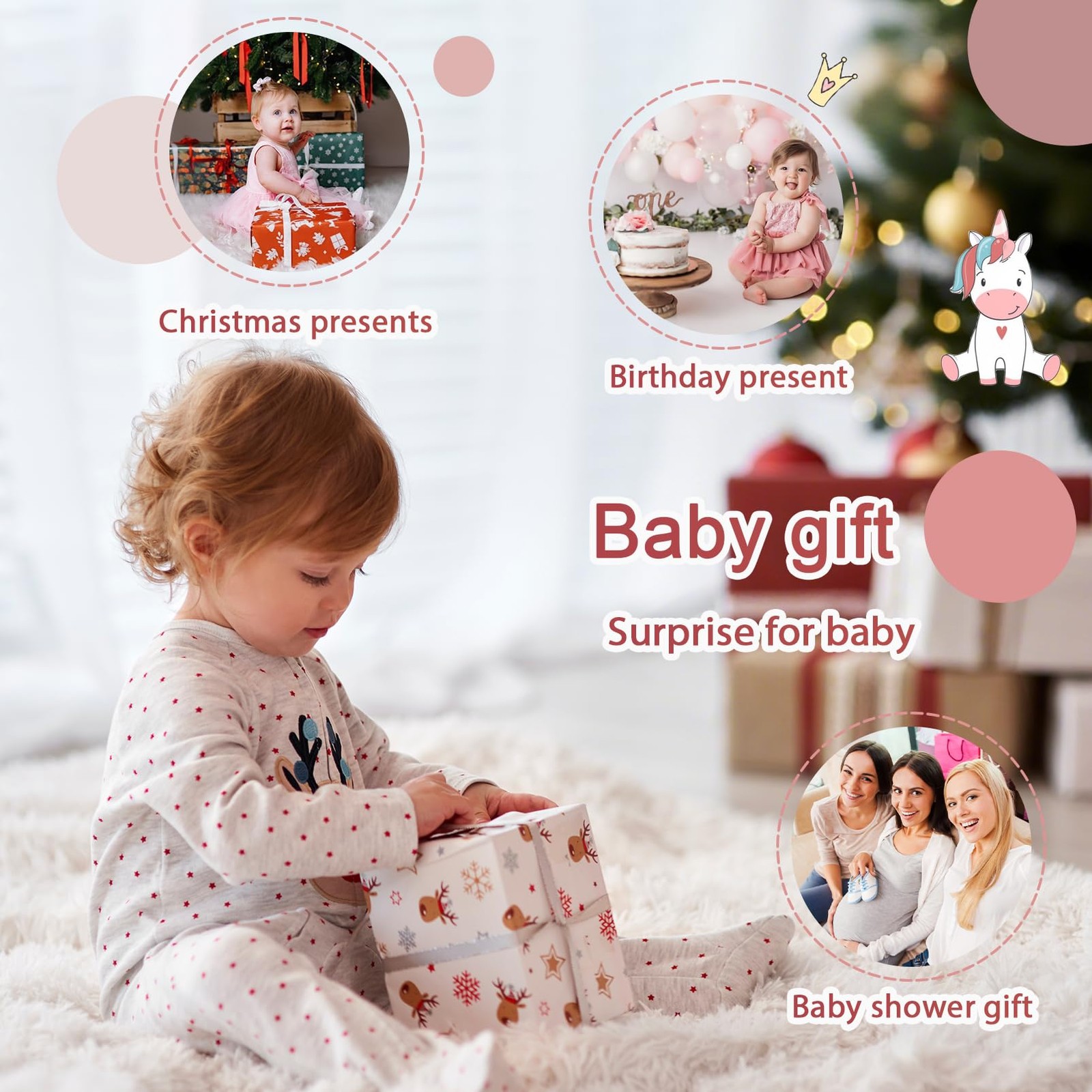 Montessori Toys for 6-12 Months, Baby 6-12-18 Medium, Colorful