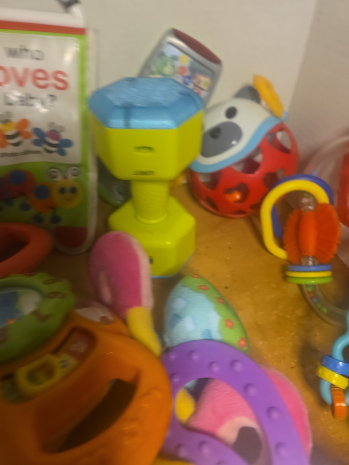 Large Lot Of 15 Developmental Baby Toys Teethers Rattles Sensory, Interactive