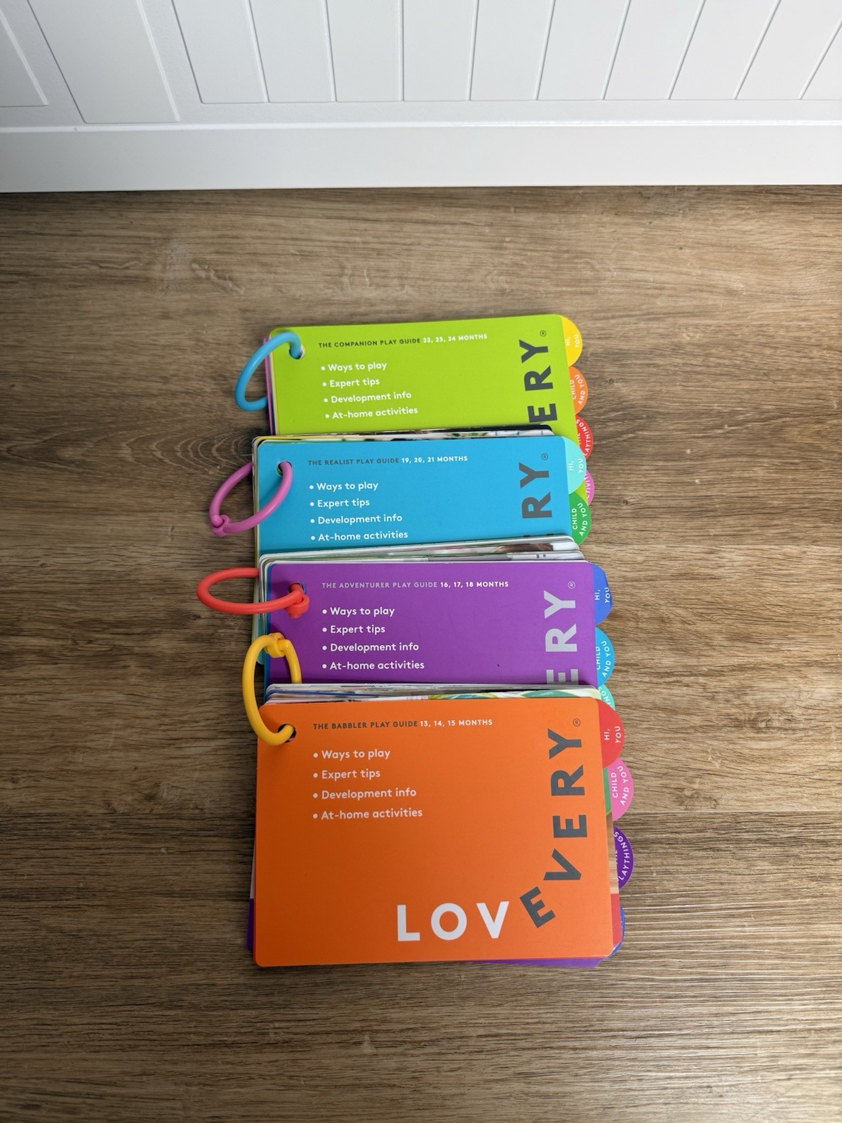 Lot Of 4 Lovevery Play Guides 13- 24 Months