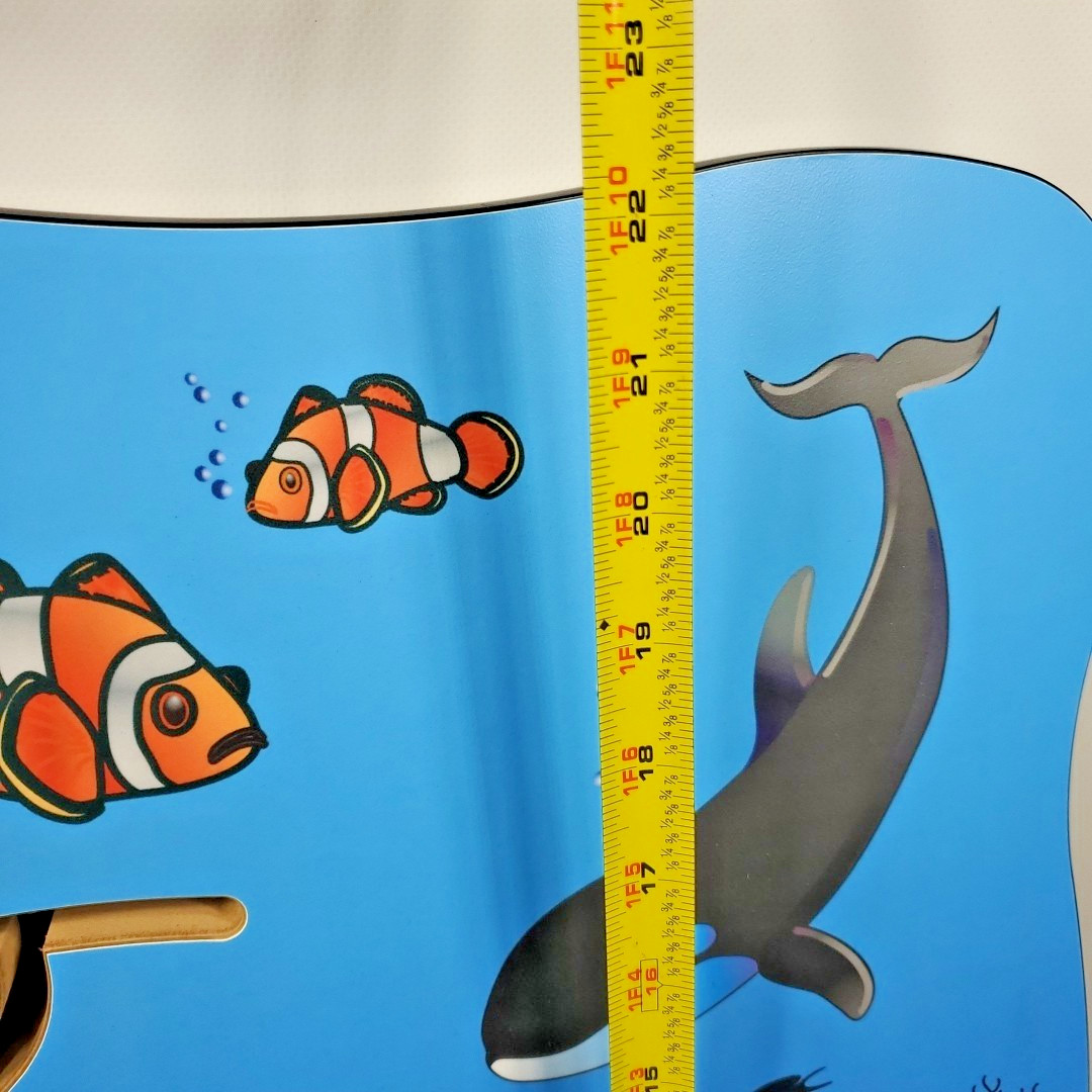 Seascape Explorer Wall Toy Wooden Waiting Room Busy Board 24″ Sensory Playscapes