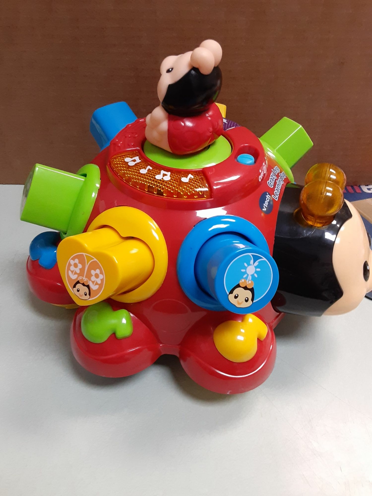 VTech Crazy Legs Learning Bug 12-36 Months Lights Sounds Tested Works