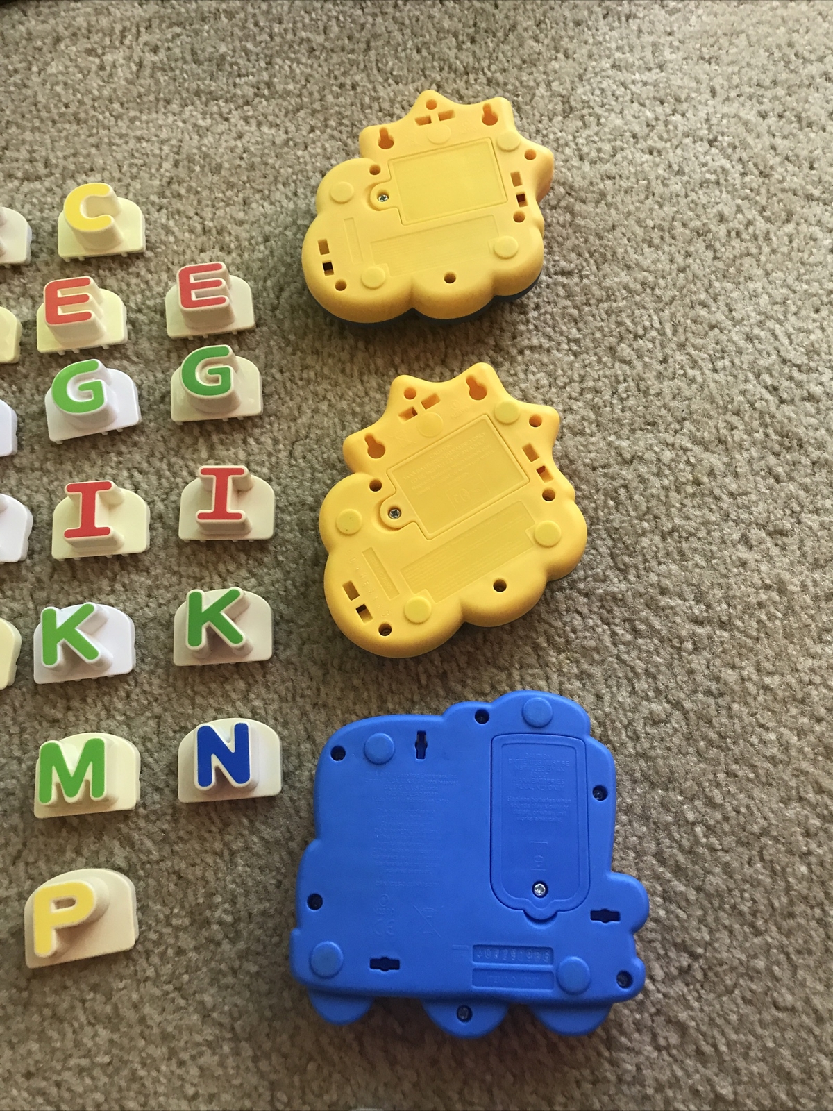 LEAP FROG FRIDGE PHONICS MAGNETIC REPLACEMENT LETTERs & BASES – 1.5″ PICK YOUR