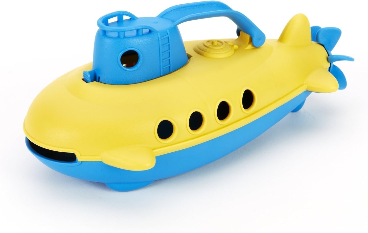 BPA-Free Toddler Submarine with Spinning Propeller – Safe Bath Fun, 10.5″ Size