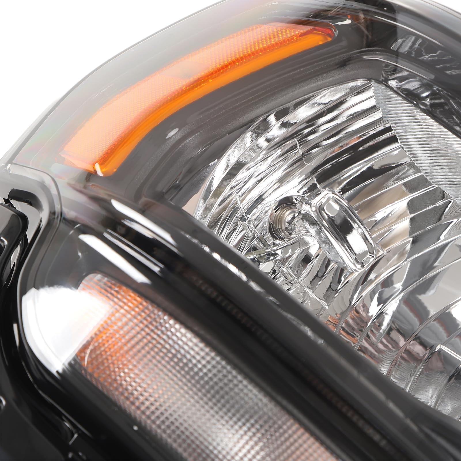 Headlights Assembly Compatible with Dodge Ram 2500 2019-2024, Halogen Passeng…