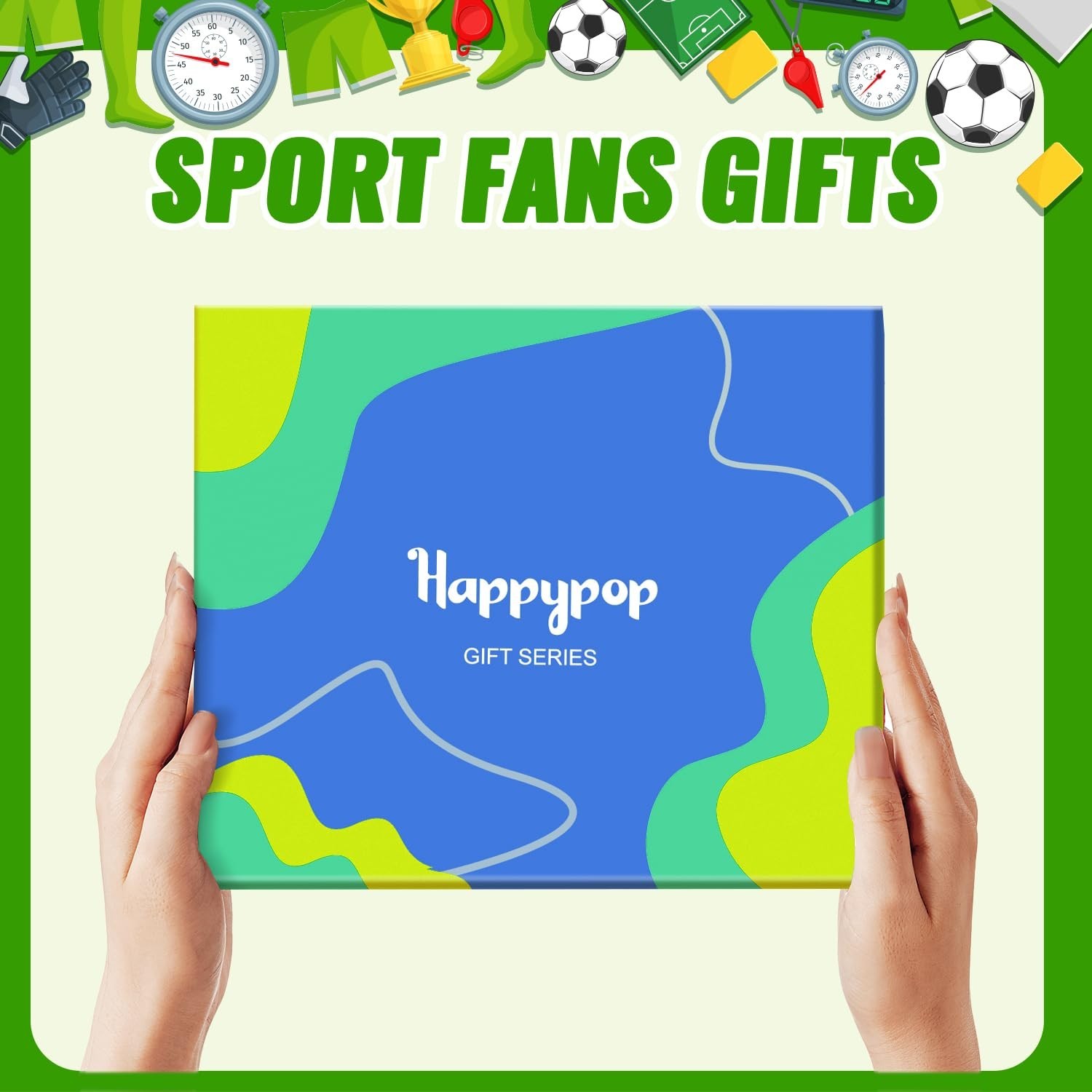 HAPPYPOP Sports Gifts for Kids – Boys Basketball Tennis Hockey Baseball Socce…