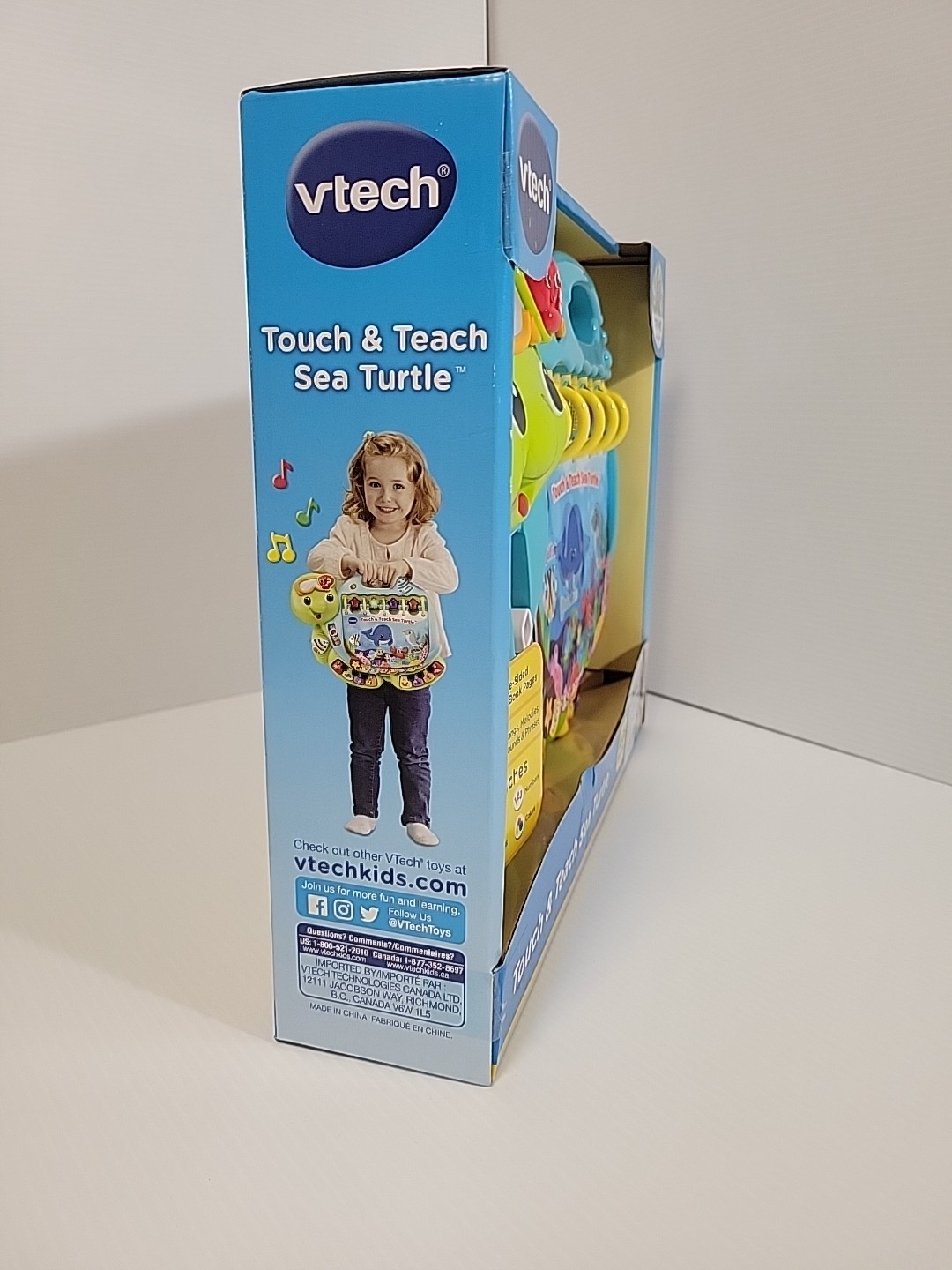 VTech Touch & Teach Sea Turtle, Baby/ Toddler Learning Toy