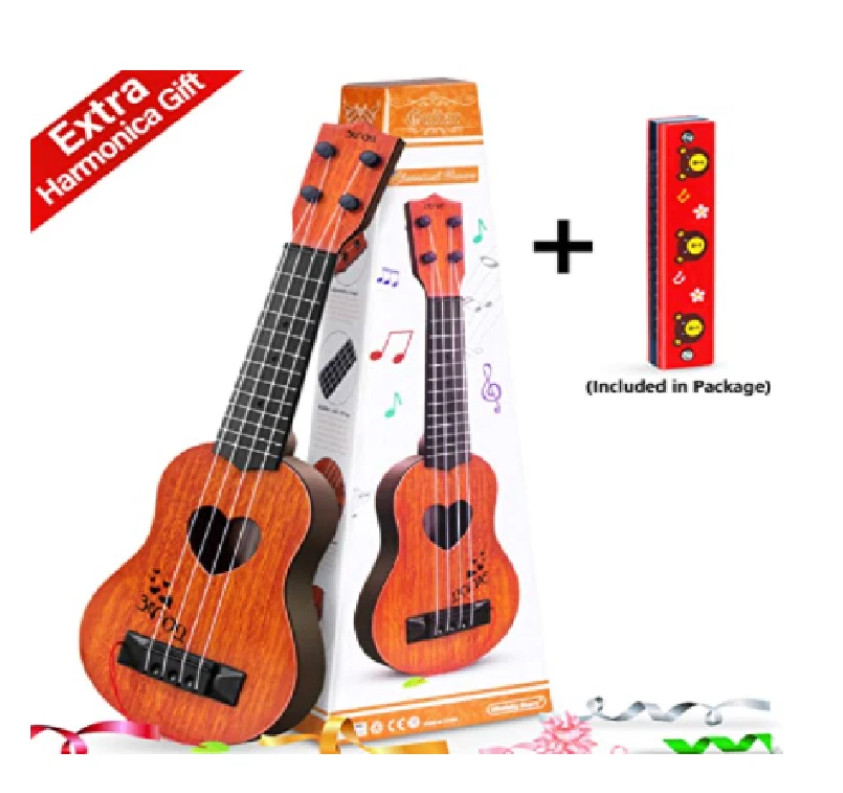 Acoustic Guitar Toy Kids Music Learning Instrument Educational Toys Child Fun