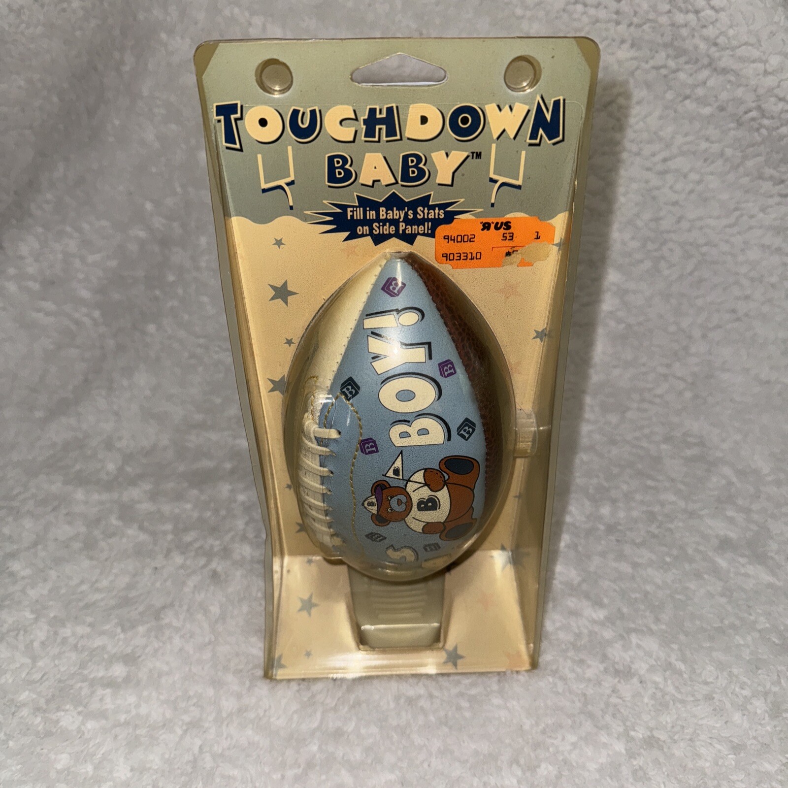 Touchdown Baby It’s A Boy Toys R US New Old Stock Minor Crack In Plastic