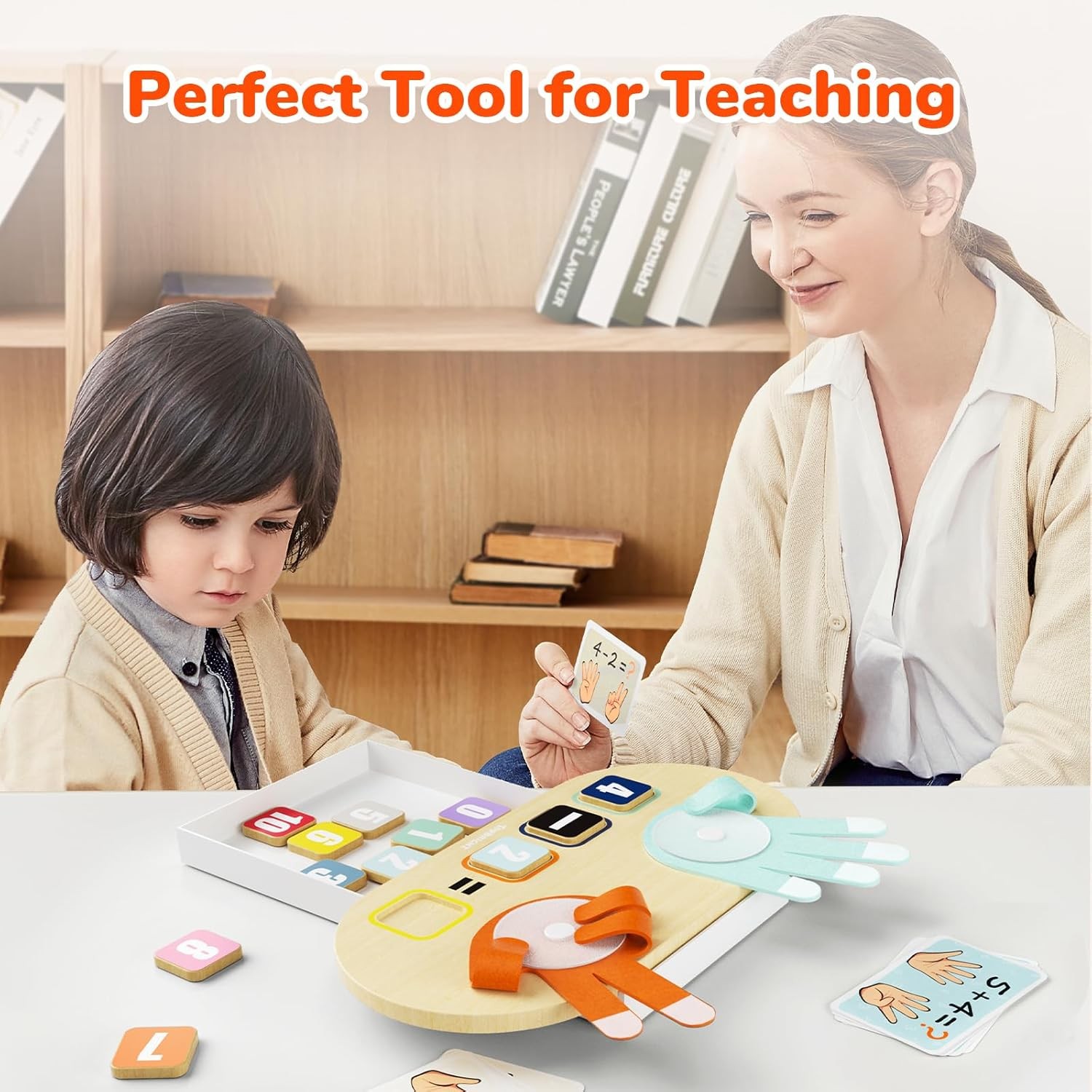 Educational Learning Number Toy for Toddler – Finger Counting Math Toys