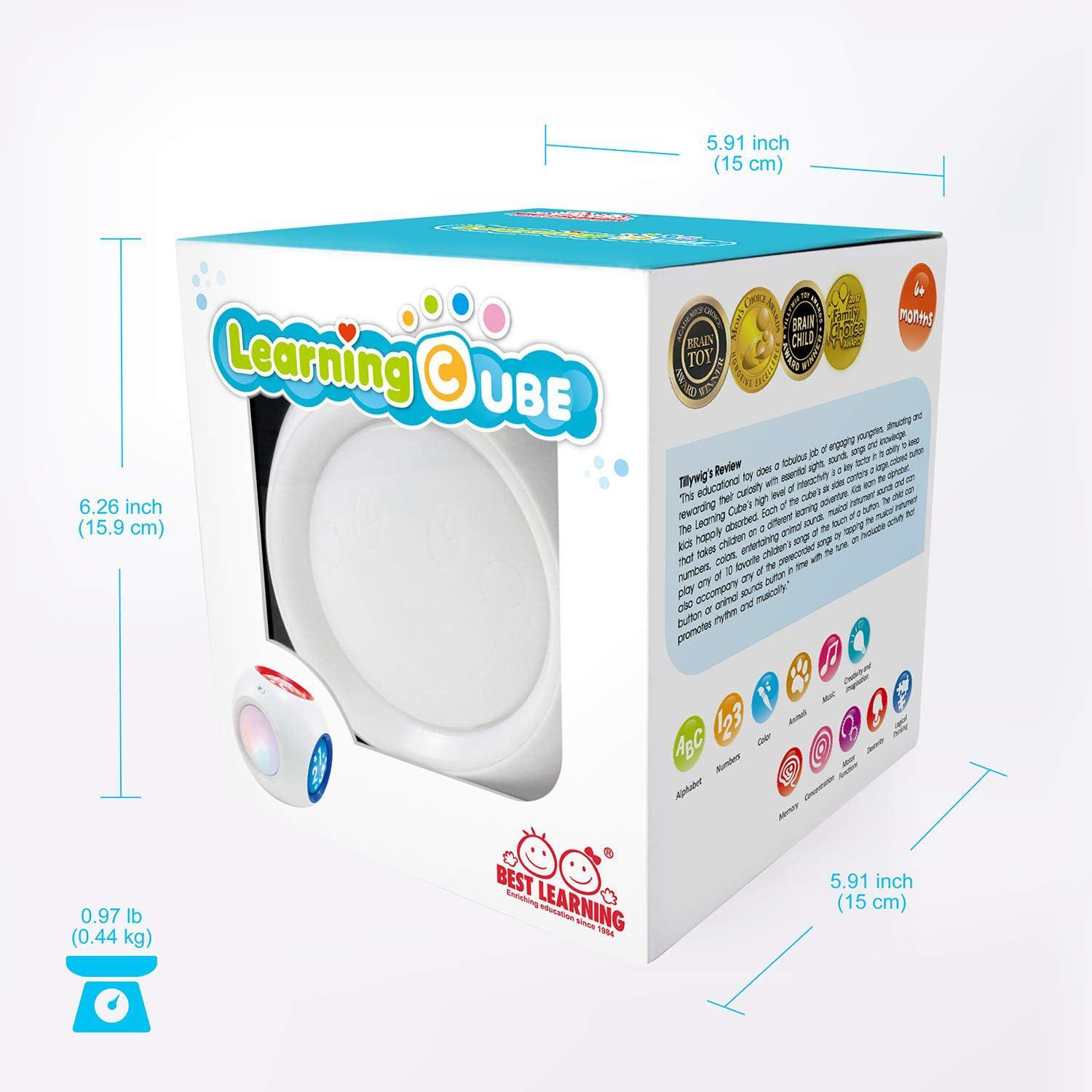 BEST LEARNING Learning Cube – Educational Musical Activity Center Block Toy For