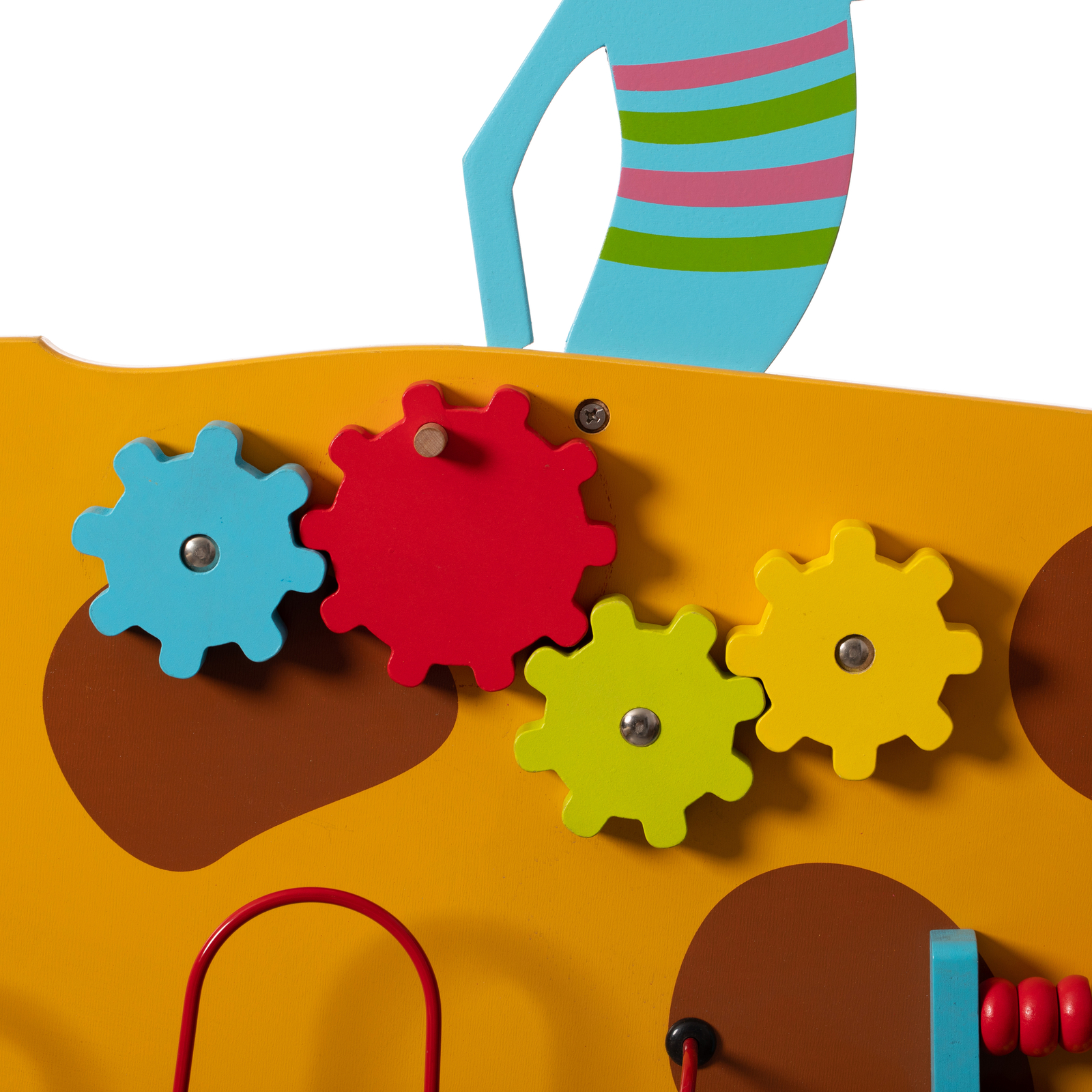 NEW Wooden Giraffe Sensory Wall Game, Activity Toy Growth Chart