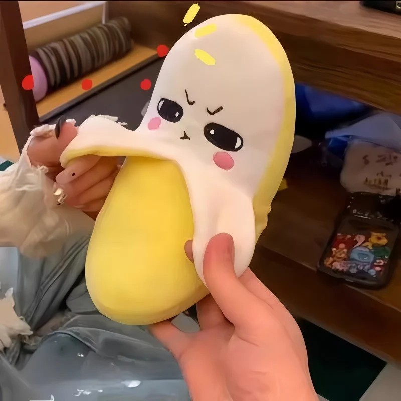 Baby Musical Sensory Toy, Interactive Musical Plush Banana Toy with Sound