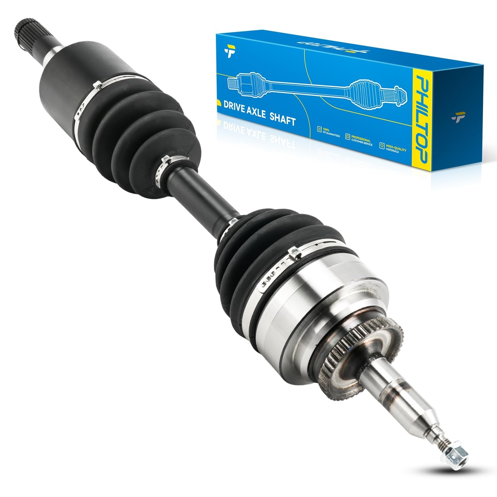 PHILTOP 662191 Front Left CV Axle Shaft Assembly Compatible with Ford F-150 2…