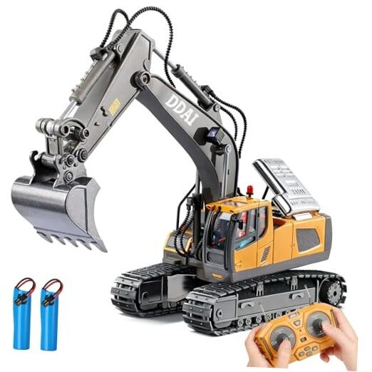Toys for Boys 8-12 Kids Best Gift Ideas for Age 3 4 5 Remote Control Excavator