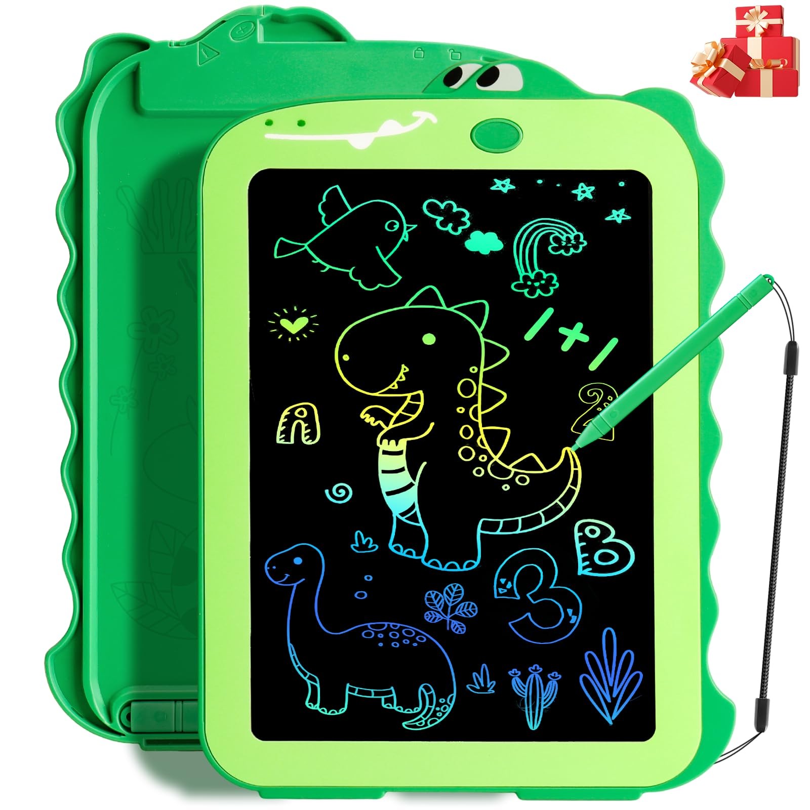 LCD Writing Tablet for Kids, Colorful Toddlers Toys Drawing Board, Educationa…