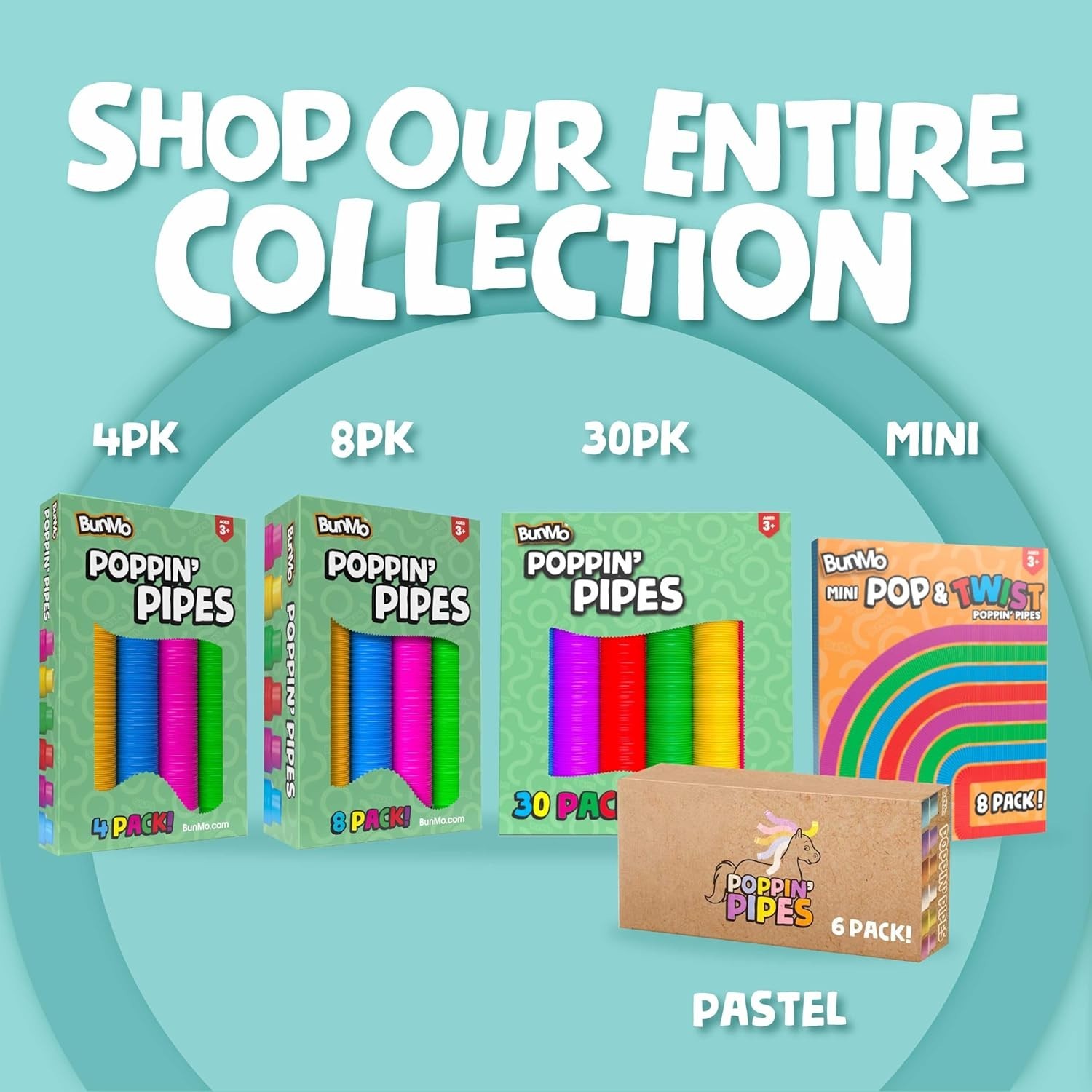 Fun and Safe Pop Tubes – Sensory Learning Toys for Toddlers 3+, Gift-Ready