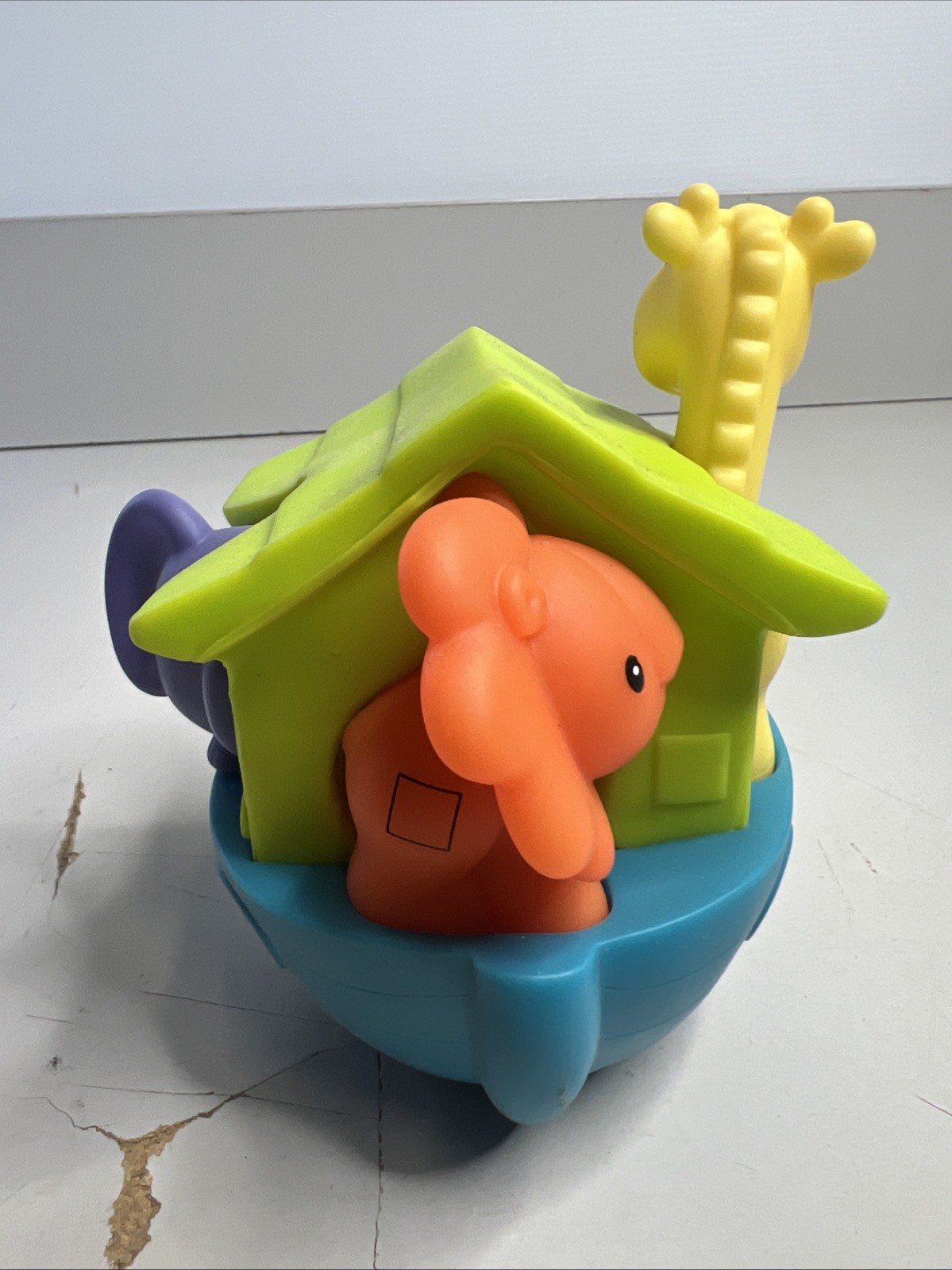 Infantino Animal Boat Bath Toy Matching Shapes