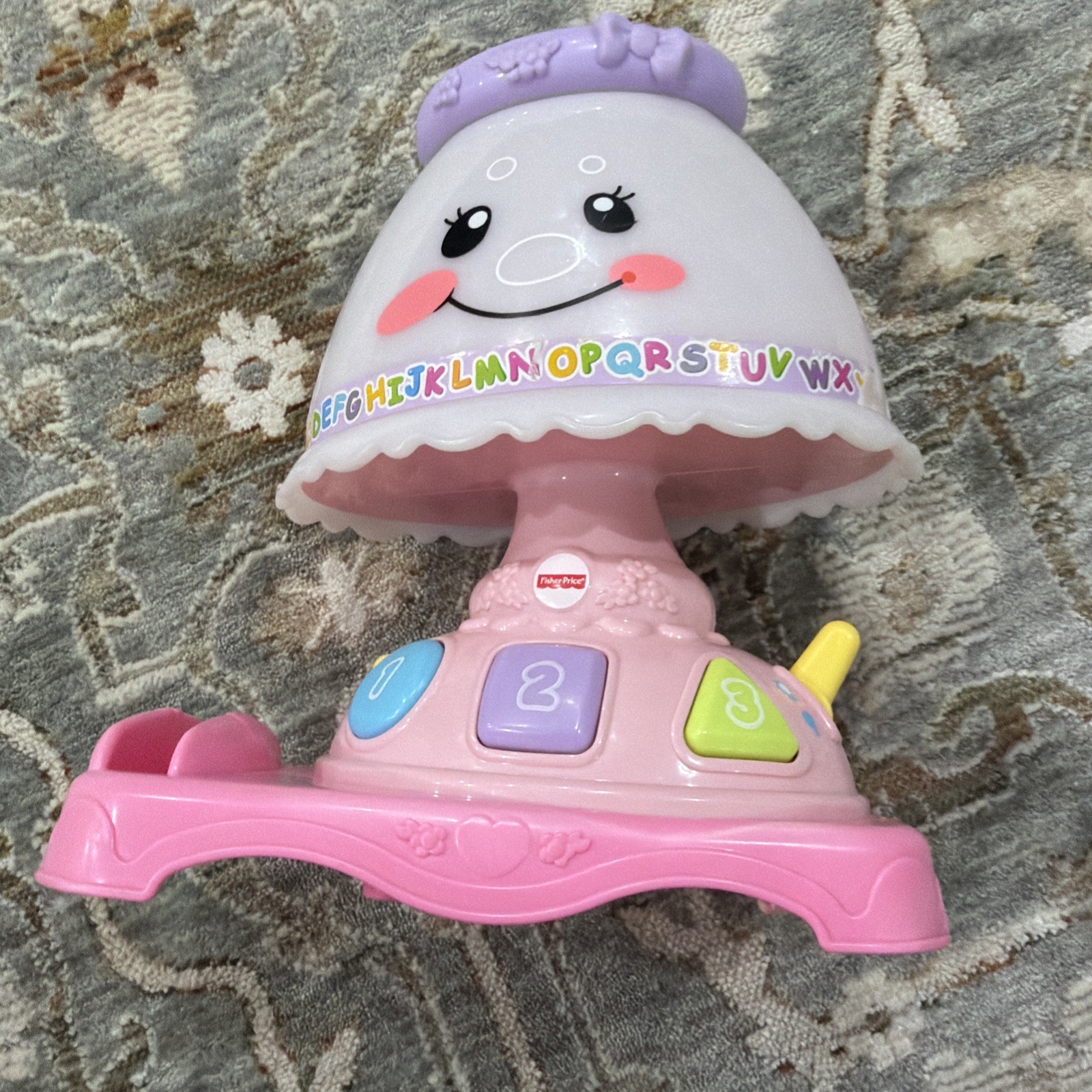 Fisher Price Laugh & Learn My Pretty Learning Lamp Works 6-36 Mos Toy