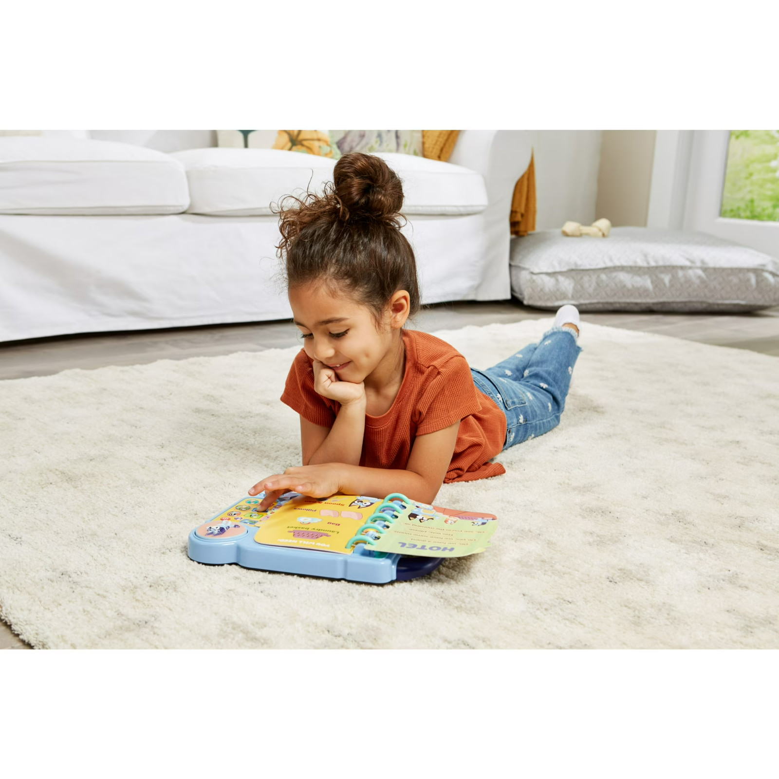 VTech Bluey Bluey’s Book of Games Interactive Toy Sounds Learning Book NEW