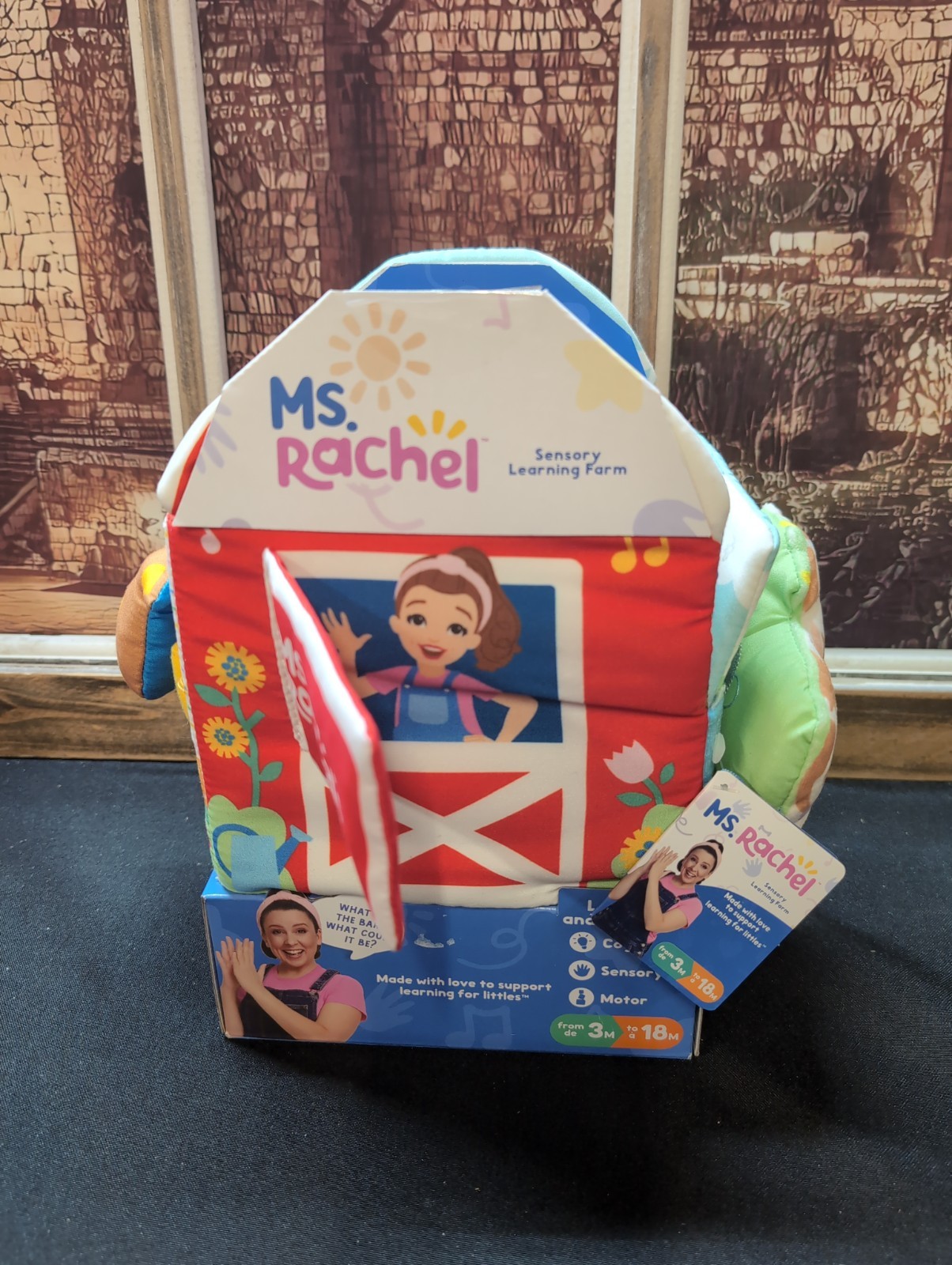 Ms. Rachel’s Sensory Toy Fine Motor Skills Learning Farm For Babies 3-18 Months