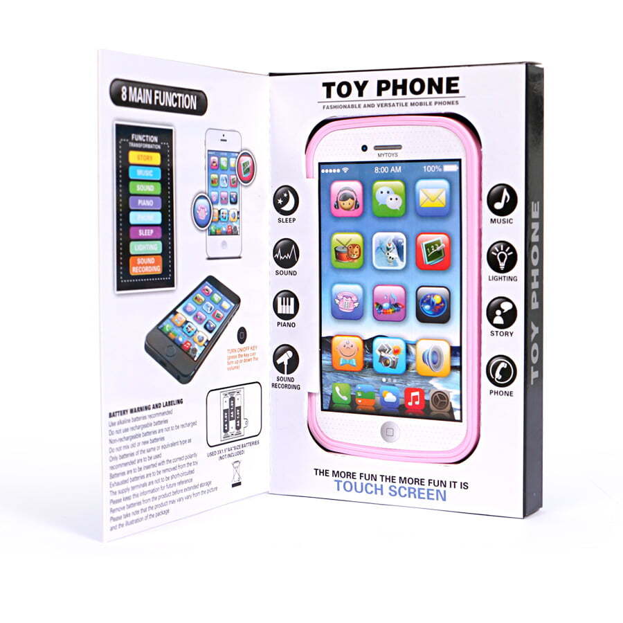 Phone Toy Play Music Learning Educational Cell Phone For Baby Kids And Children