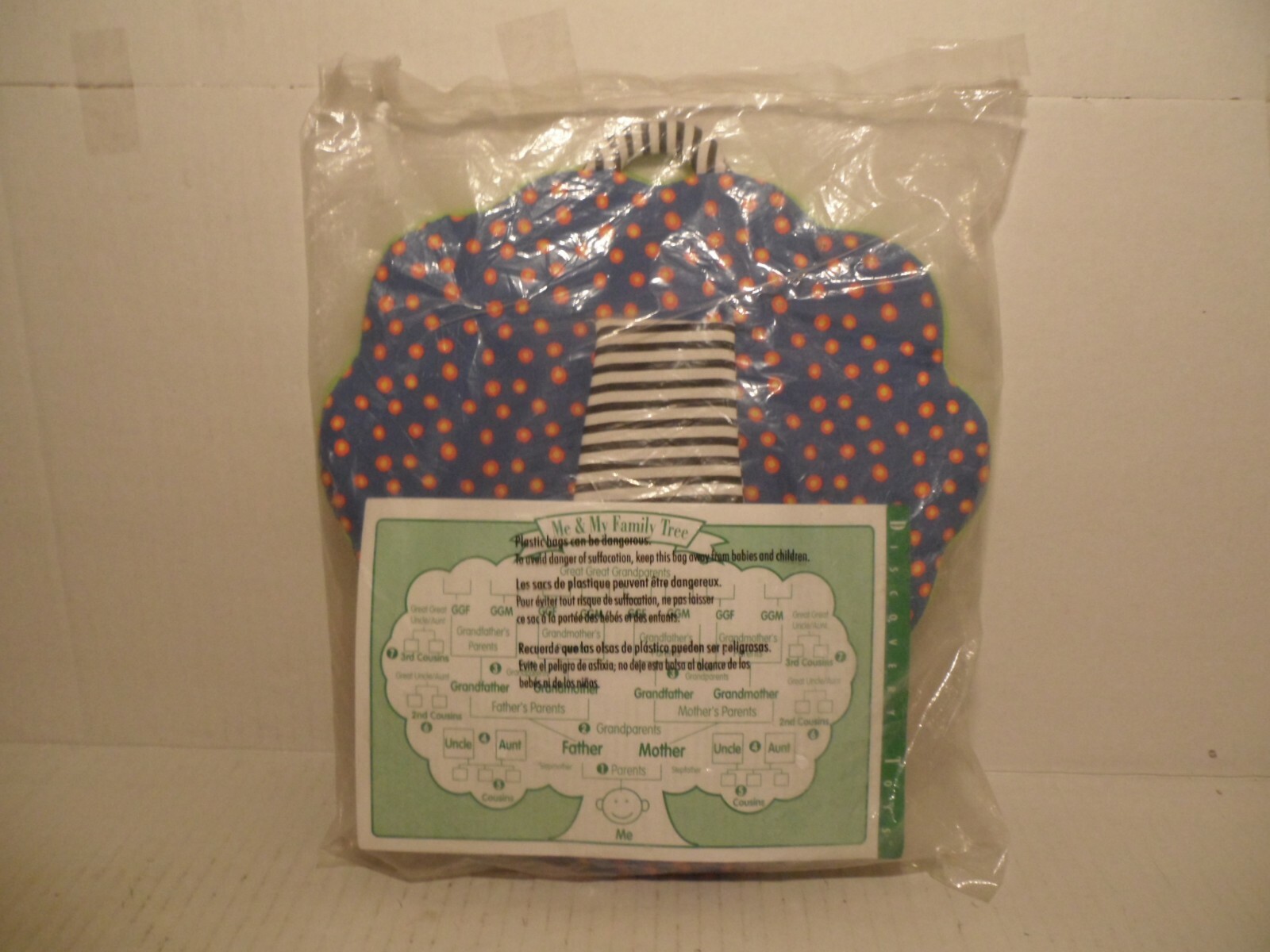 Discovery Toys Me & My Family Tree Photo Holder w Stand -Baby Shower Gift- NEW