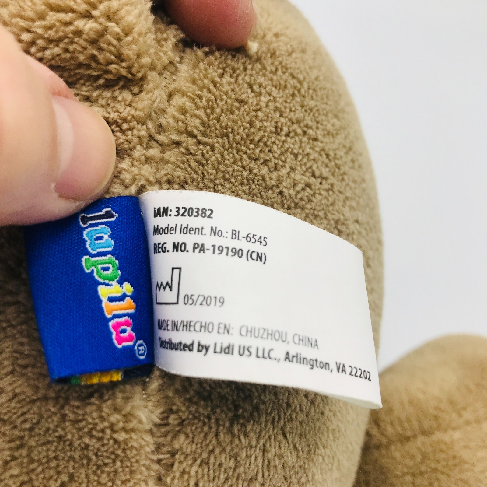 Lupilu 2019 Lion Developmental Baby Toy Plush Stuffed Animal Plushie