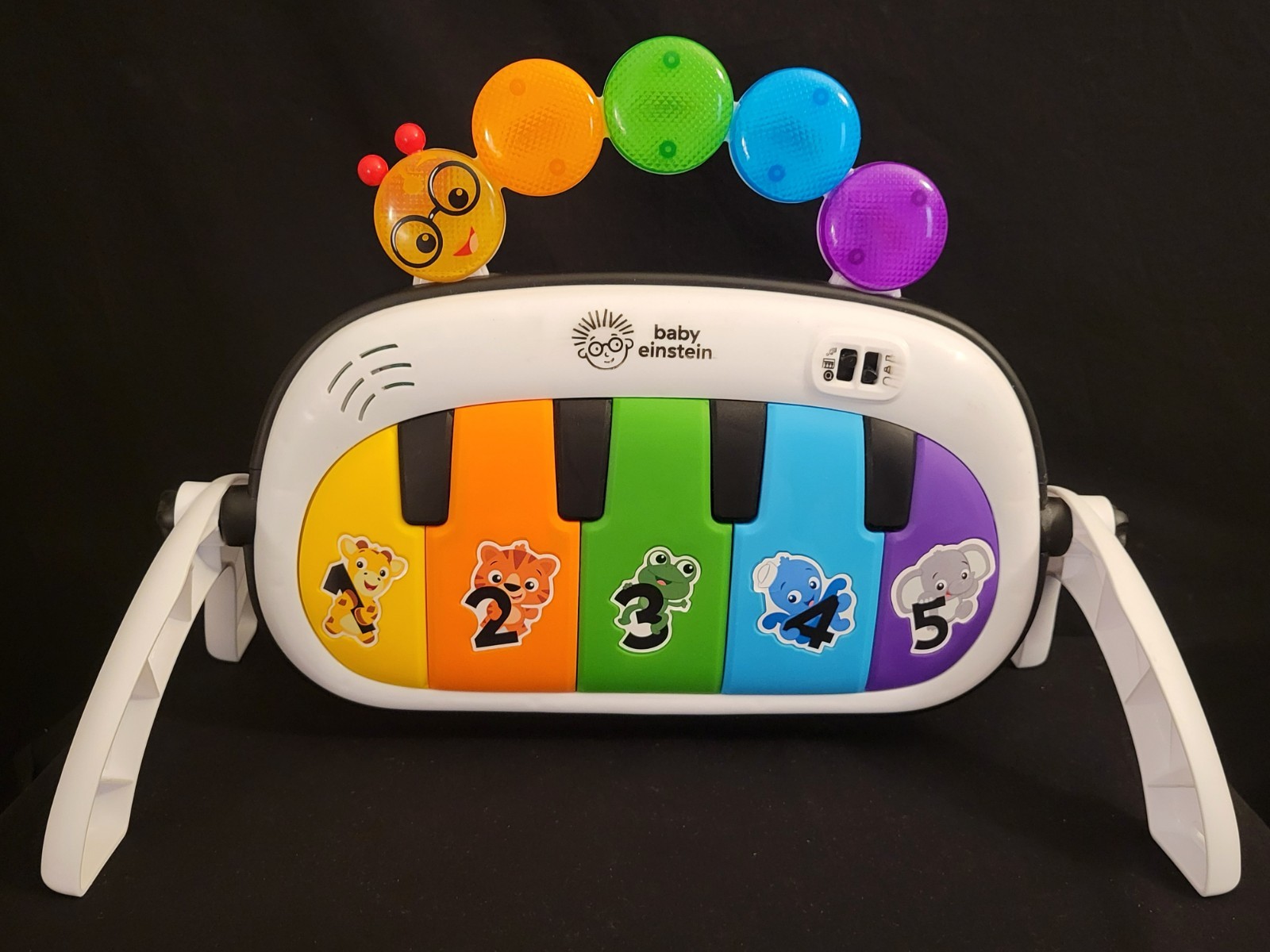 Baby Einstein 4-in-1 Kickin’ Tunes Piano 4 Languages Play Gym VIDEO! NICE!