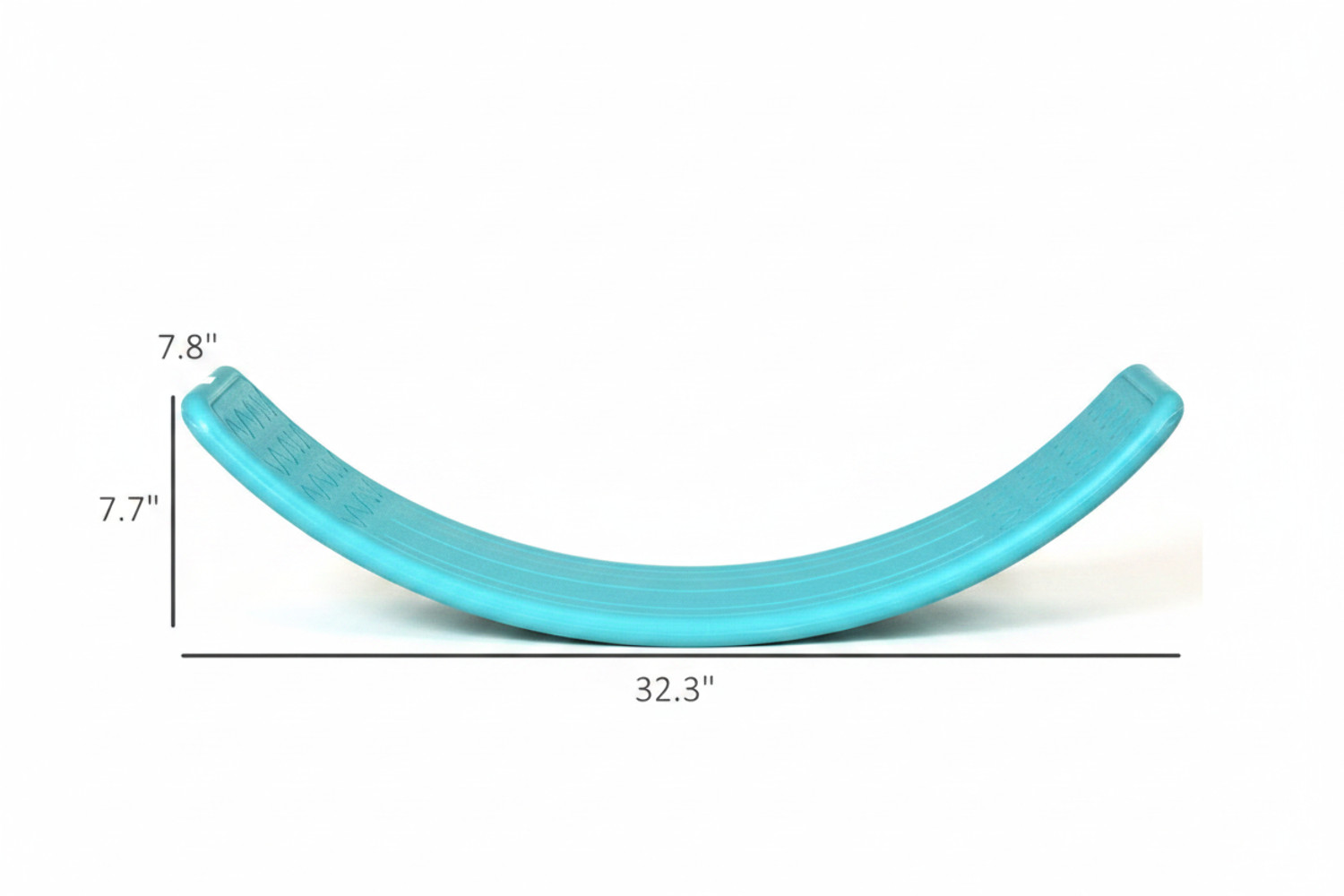Kids Wobble Balance Board Montessori Waldorf Toy for Toddlers Ages 3-6 Blue 32in