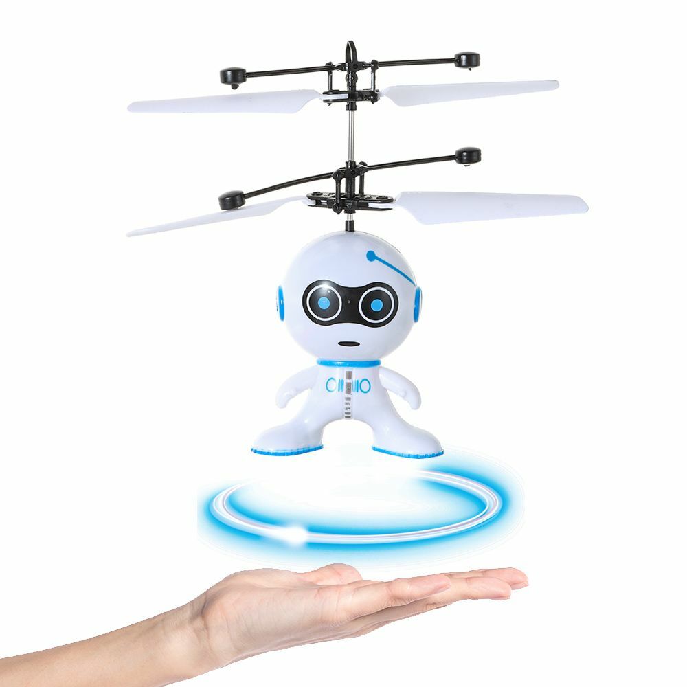 Rechargeable Flying Toy for Boys Mini Drone Flying Robot for Kids Ages 3 4 5 6 7