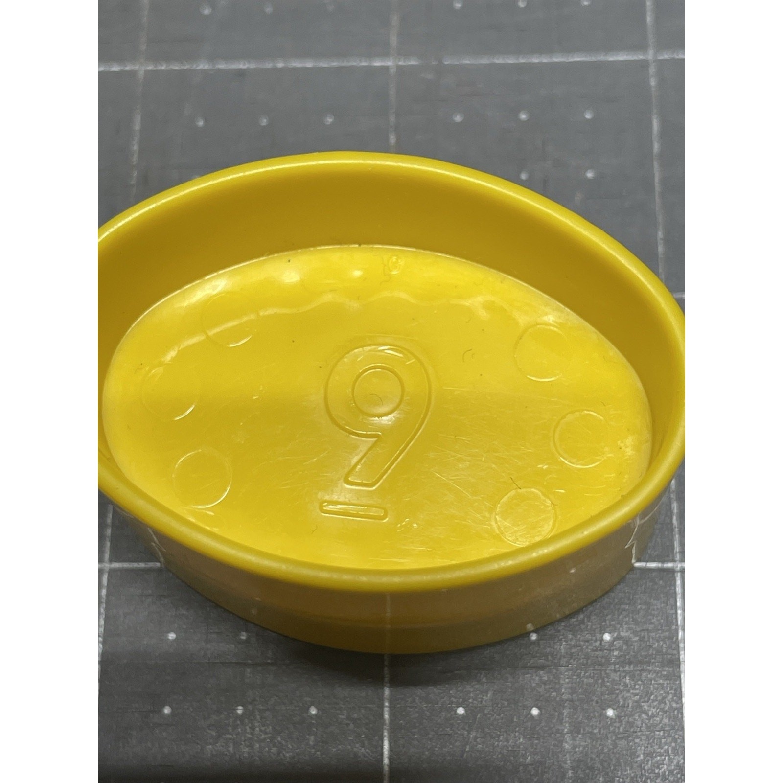 Tupperware TUPPERTOYS Shape O Ball Sorter Toy Replacement Piece NINE #9 OVAL