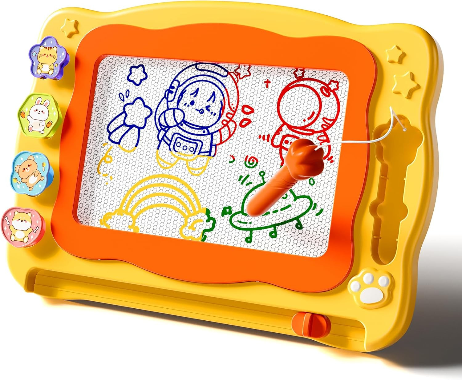 Large Magnetic Drawing Board Toddler Toys for 3 4 5 6 Year Old Kids Girls Boys,