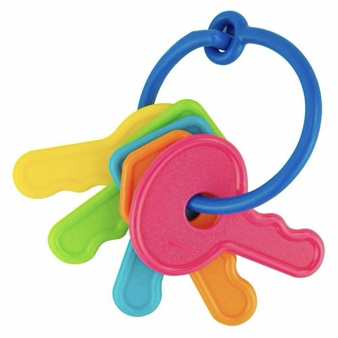 My First Keys by Tomy Ideal Infint Baby Grab Hold Visual Tactile Aid 0m+ Lamaze!