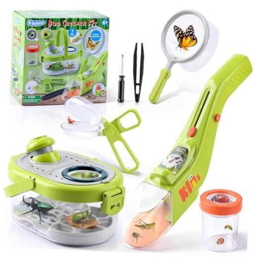 Bug Catcher Kit for Kids with Light and Insect Habitat – Outdoor Exploration