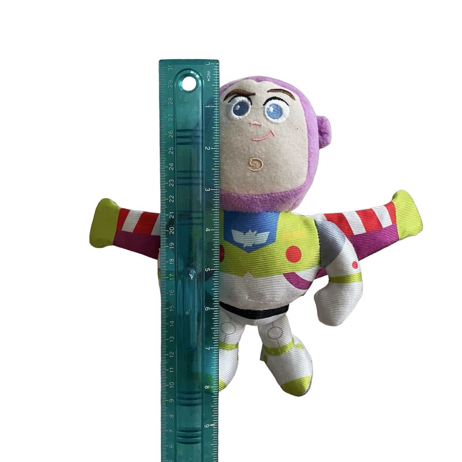 Disney Baby Buzz Lightyear Toy Story Plush Stuffed Animal Crinkle Wings 8”
