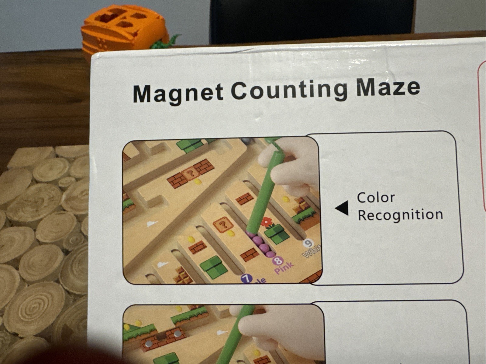 Magnet Counting Maze Color Recognition Number Counting Ages 3+ #9085