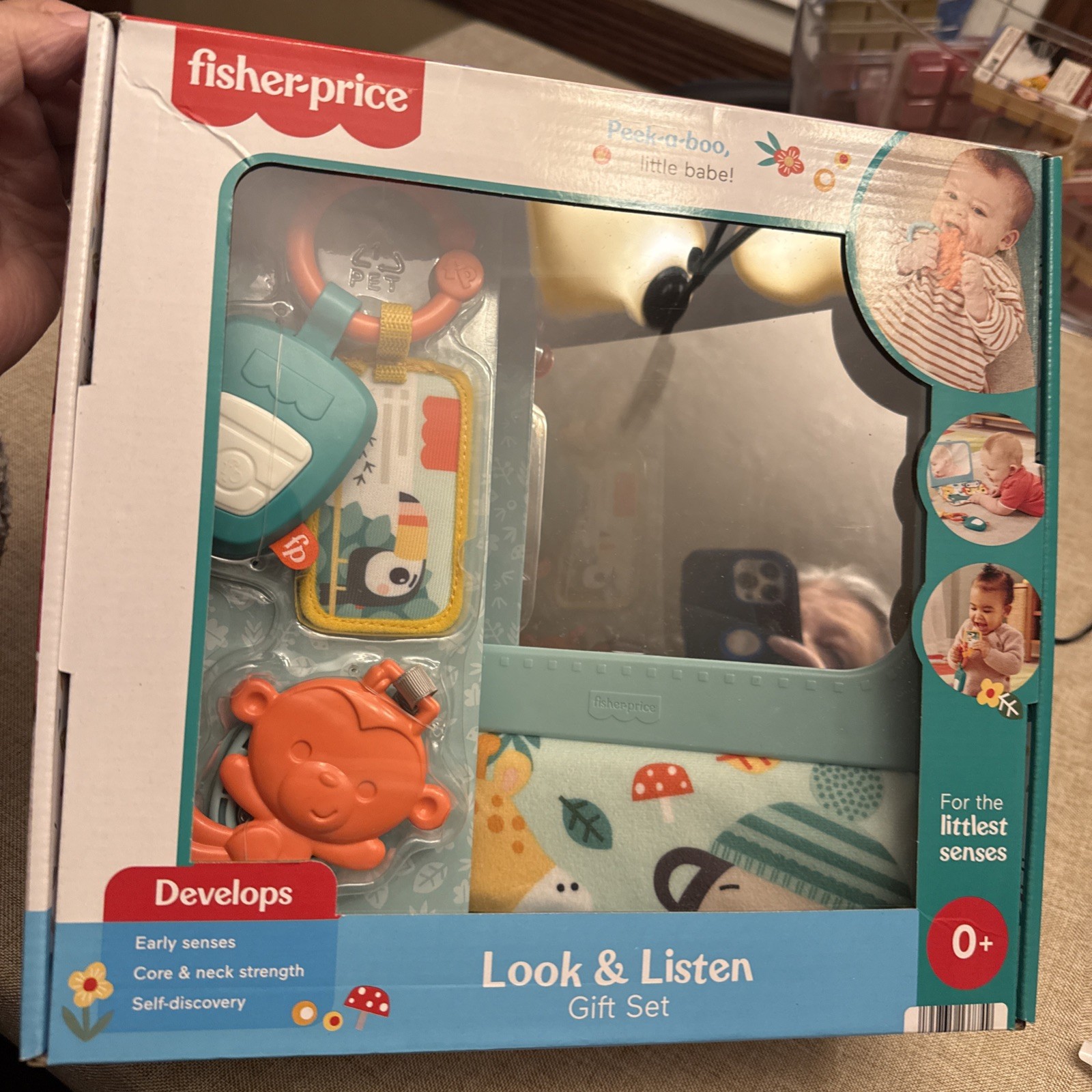 Fisher-Price Look & Listen Baby Gift Set 0+ Months Unisex
