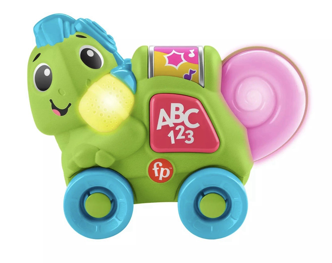 Link Squad Crawl ‘n Colors Chameleon Teach Learning Toy Music & Lights Baby 9m+