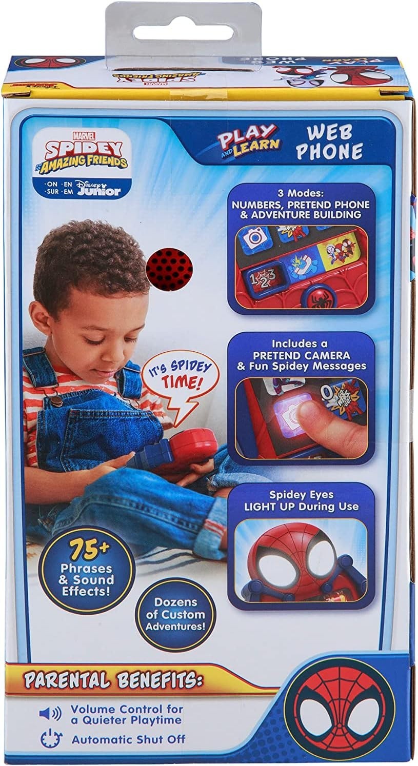 Interactive Spidey Learning Toy for Toddlers-~