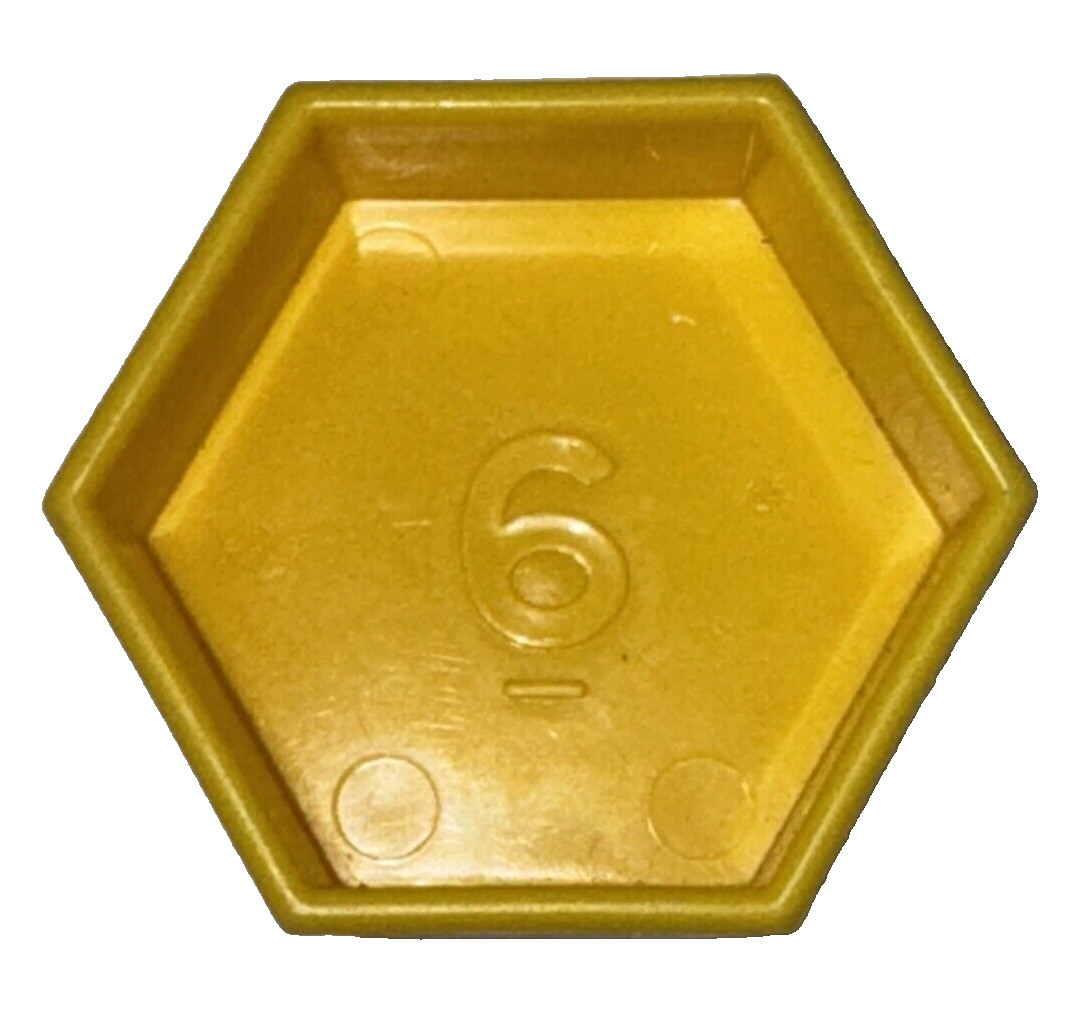 Tupperware Tuppertoys Shape O Ball Sorter Toy Replacement 6 Sided Piece #6