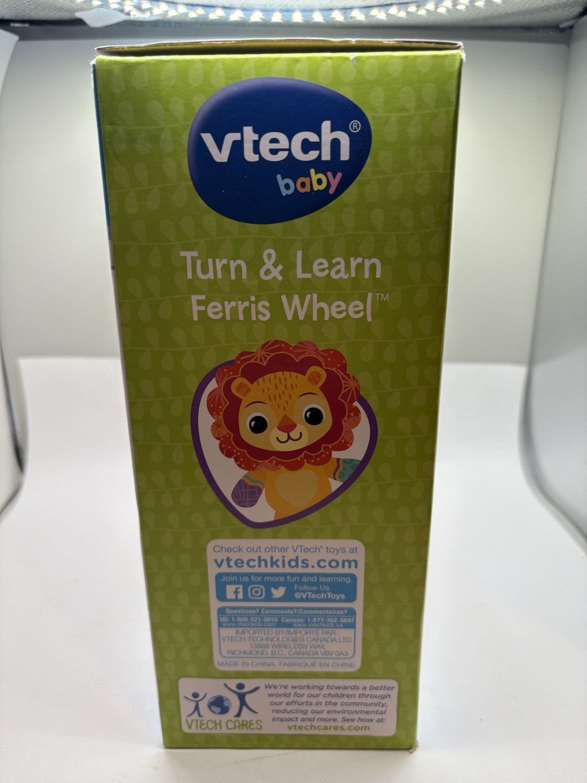 Vtech Baby Turn and Learn Ferris Wheel. 6+ Months. 45+ Songs New