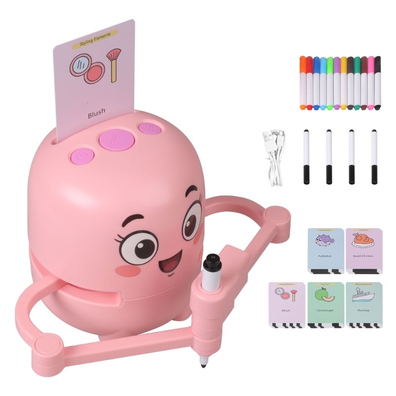 Child Safe ABS Drawing Robot Promotes Creativity Through Guided Lessons